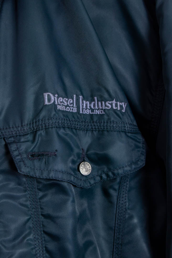 Image of Diesel Quilted Bomber Jacket (L)