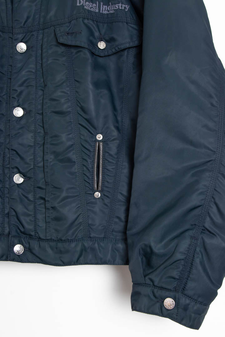 Image of Diesel Quilted Bomber Jacket (L)