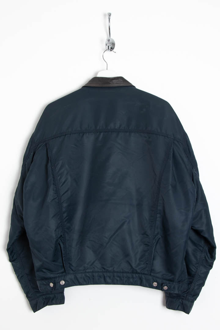 Image of Diesel Quilted Bomber Jacket (L)