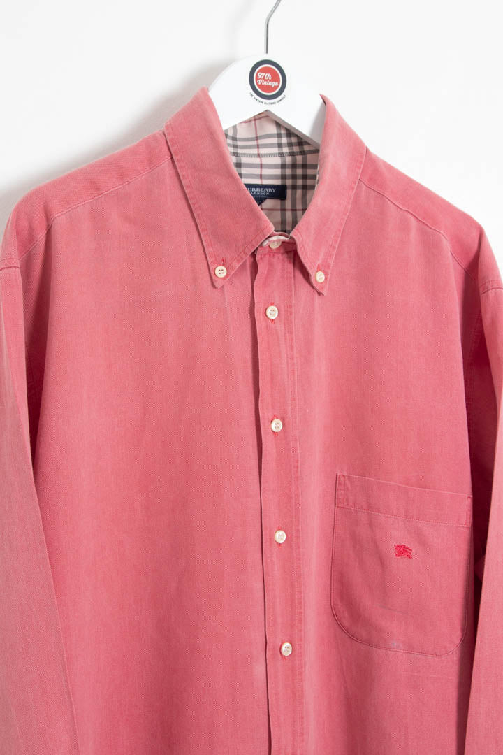 Image of Burberry Long Sleeve Shirt (L)