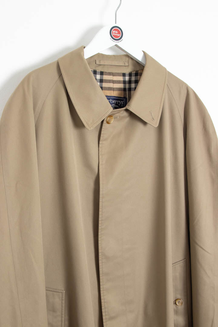 Image of Burberry Nova Check Lined Trench Coat (XL)