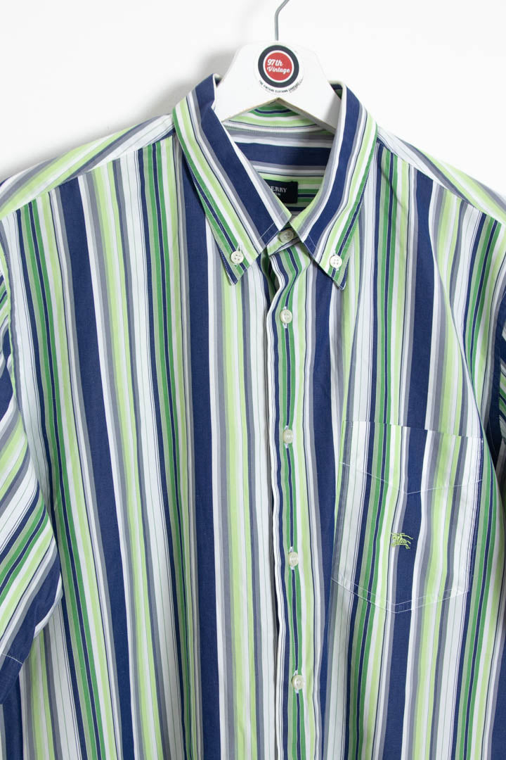 Image of Burberry Short Sleeve Shirt (L)