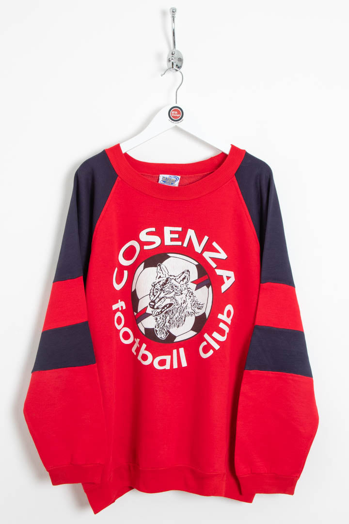 Image of 1990-91 Cosenza Calcio La Felipe Dei Grande Club Sweatshirt (M)