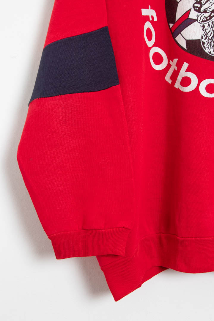 Image of 1990-91 Cosenza Calcio La Felipe Dei Grande Club Sweatshirt (M)