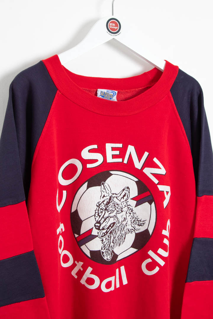 Image of 1990-91 Cosenza Calcio La Felipe Dei Grande Club Sweatshirt (M)