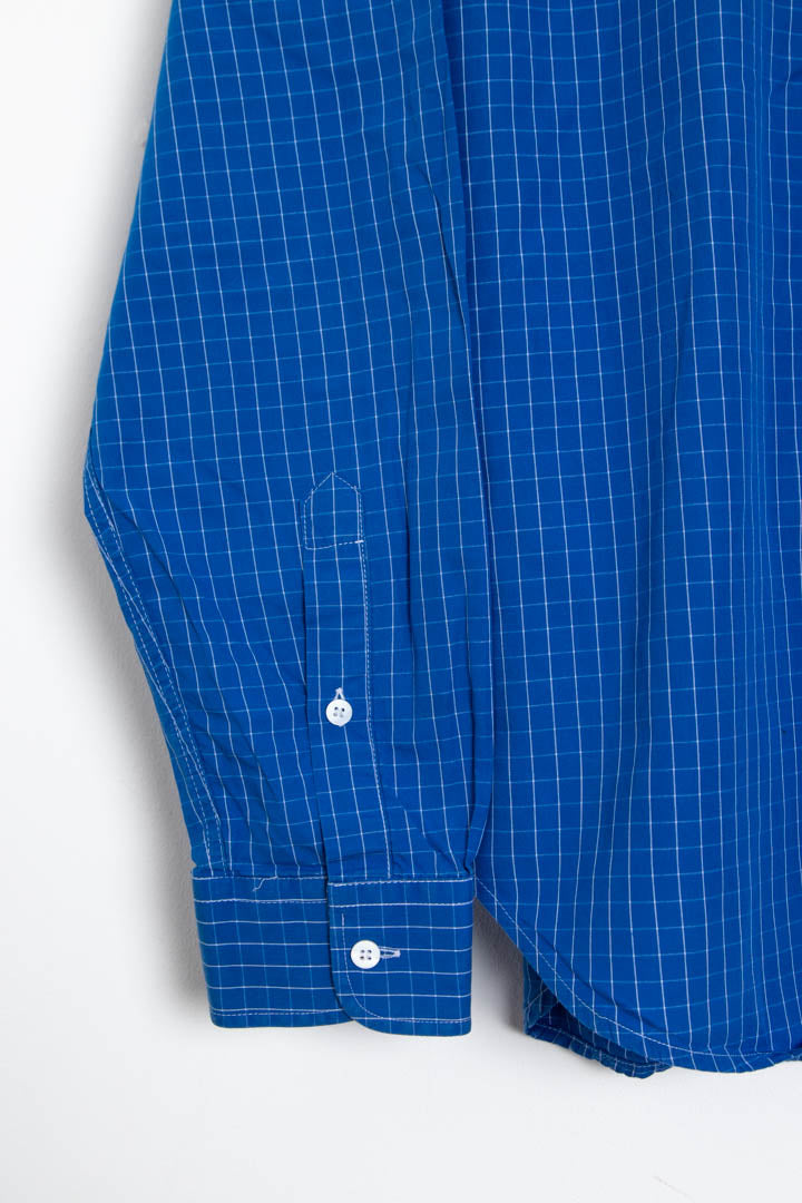 Image of Armani Jeans Long Sleeve Checkered Shirt (XL)