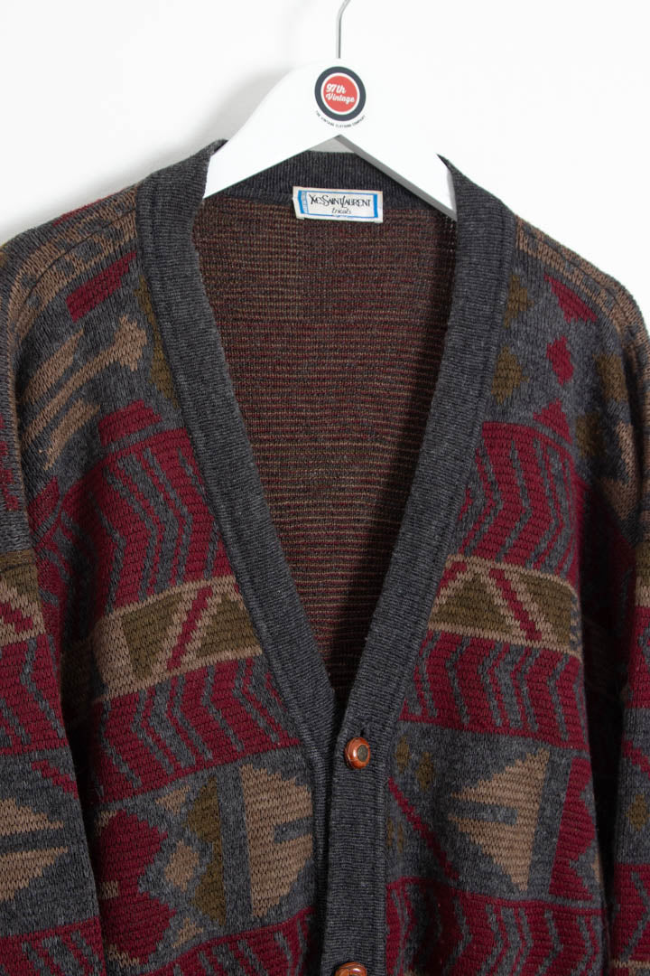 Image of YSL Button Up Cardigan (L)