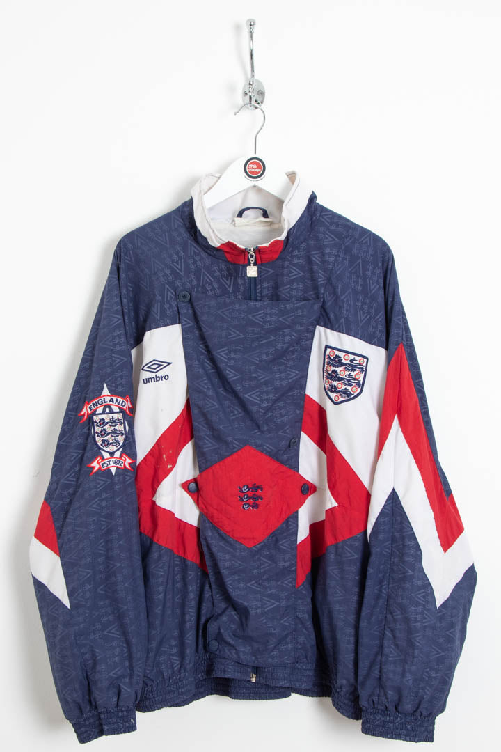 Image of 1990-92 England Training Umbro Jacket (L)