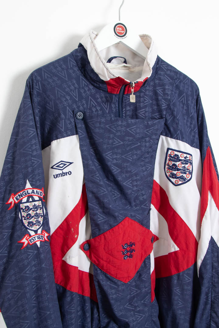 Image of 1990-92 England Training Umbro Jacket (L)