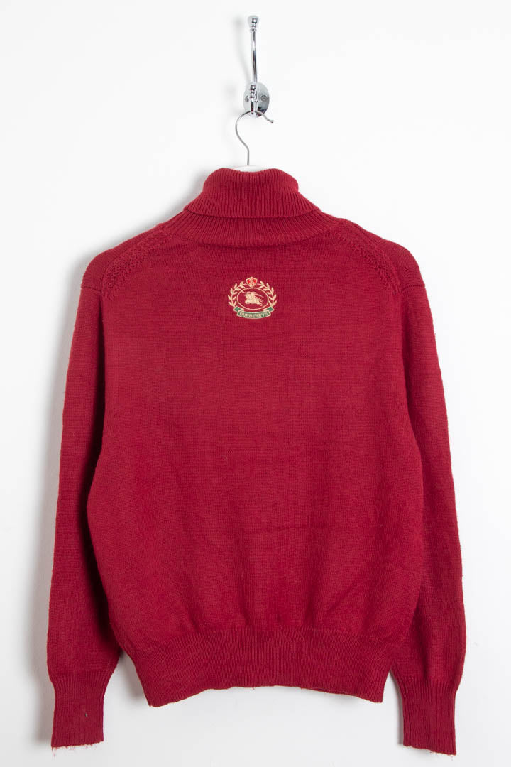 Image of Women's Burberry Roll Neck Knitted Jumper (S)
