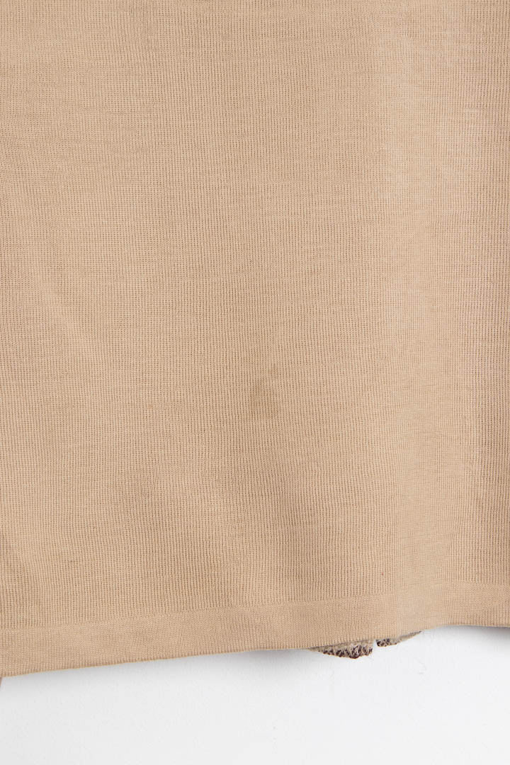 Image of Women's Burberry Zip Through Nova Check Knitted Jacket (L)