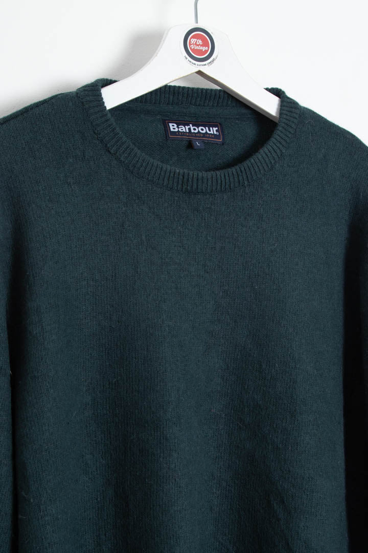 Image of Barbour Knitted Crew Neck Jumper (M)