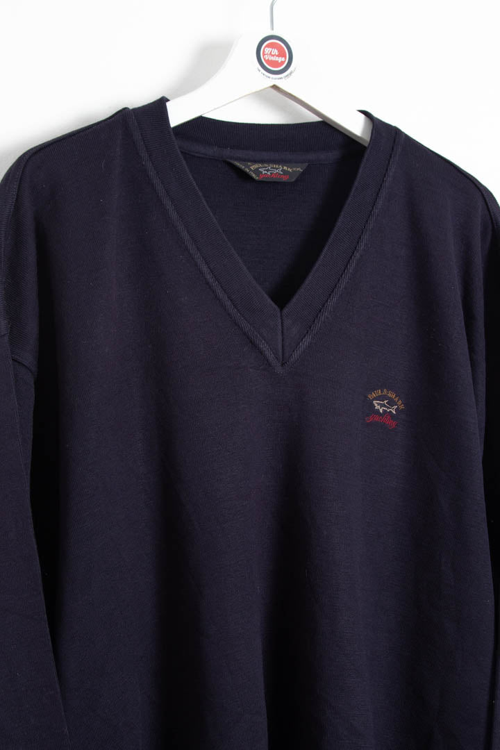 Image of Paul & Shark V Neck Sweatshirt (XXL)