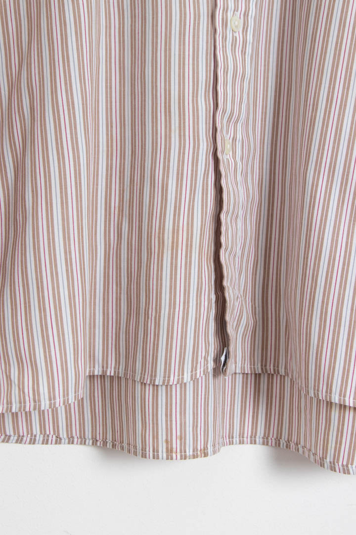 Image of Christian Dior Long Sleeve Pinstripe Shirt (L)