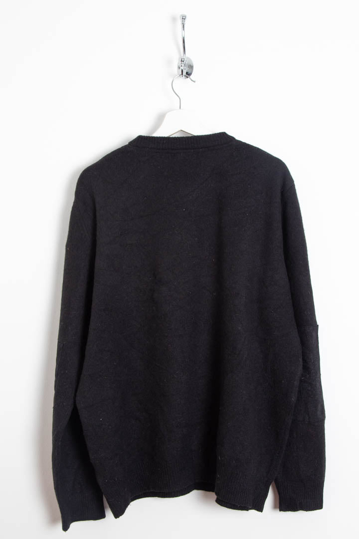 Image of Barbour Heritage Patch Crew Neck Knitted Jumper (XL)