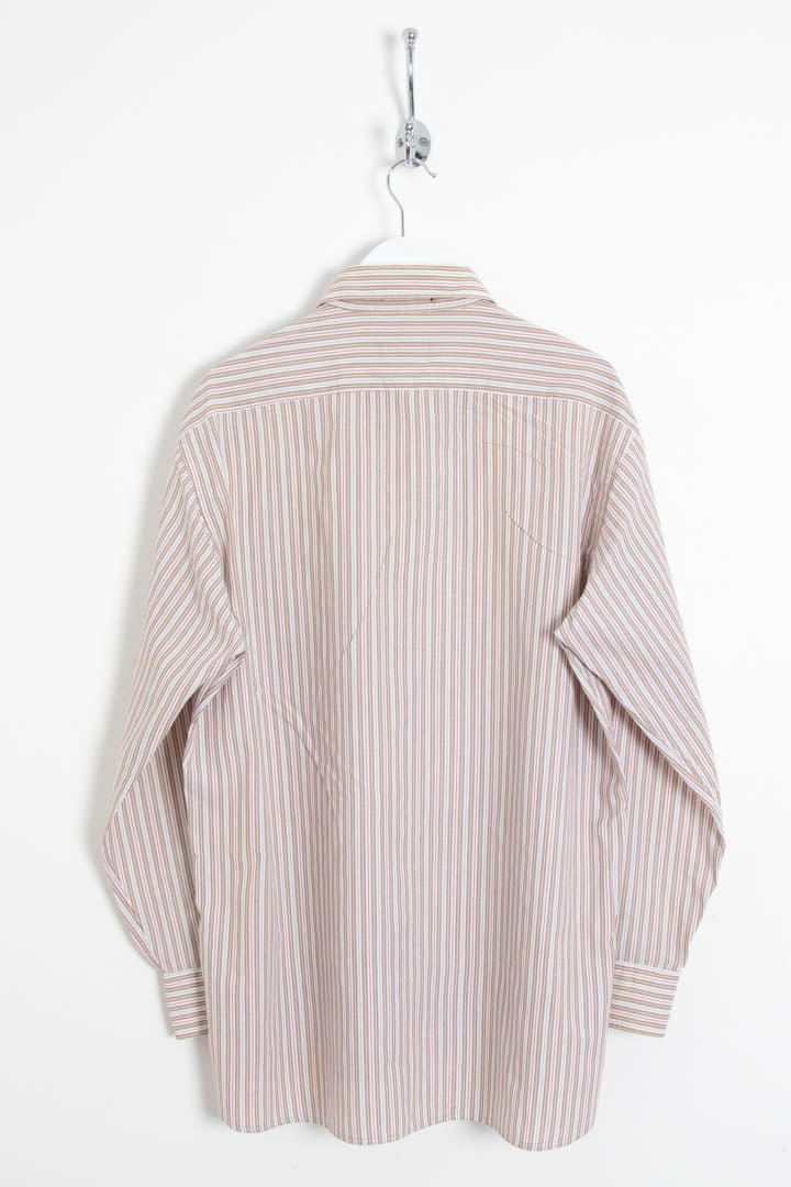 Image of Christian Dior Long Sleeve Pinstripe Shirt (L)