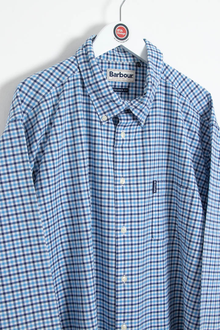 Image of Barbour Long Sleeve Checkered Shirt (3XL)