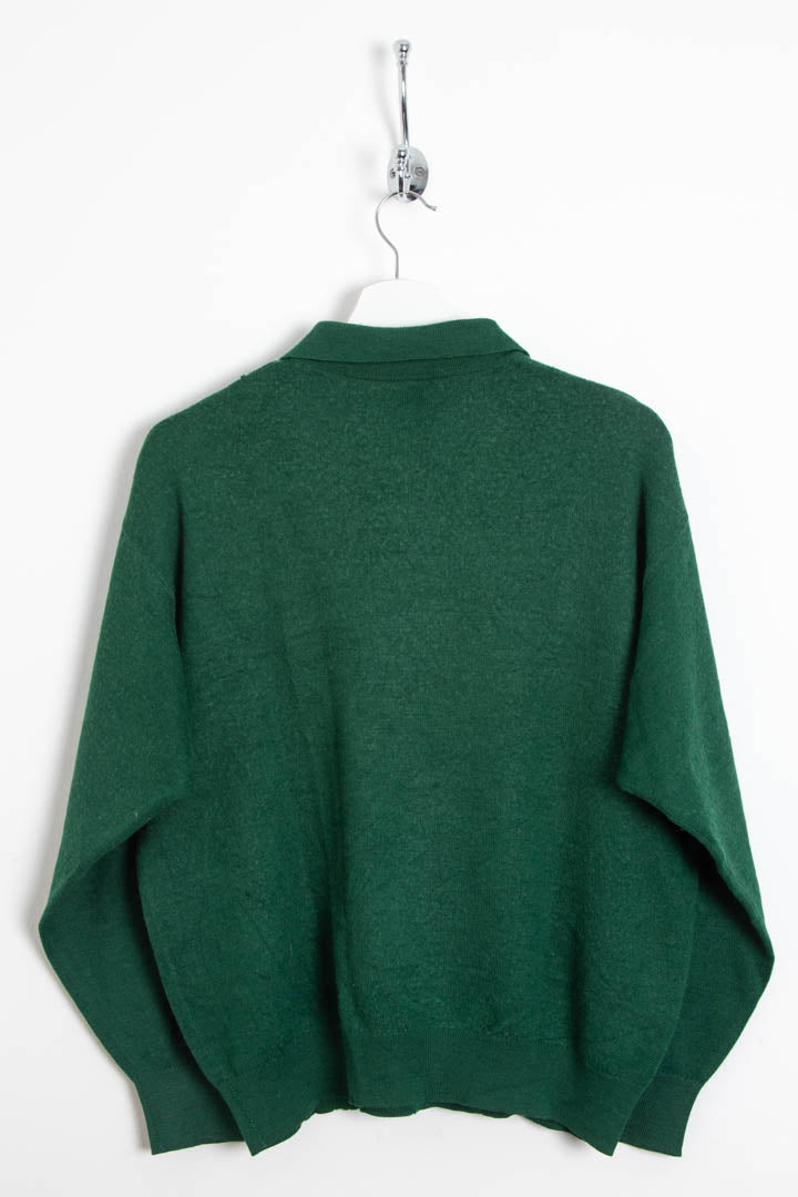 Image of Burberry Long Sleeve Polo Jumper (S)