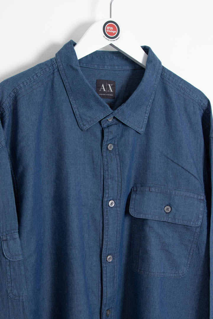 Image of Armani Long Sleeve Shirt (XXL)