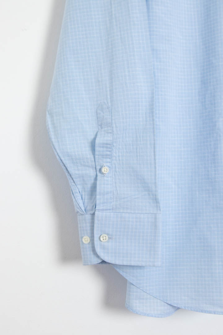 Image of Armani Long Sleeve Checkered Shirt (M)