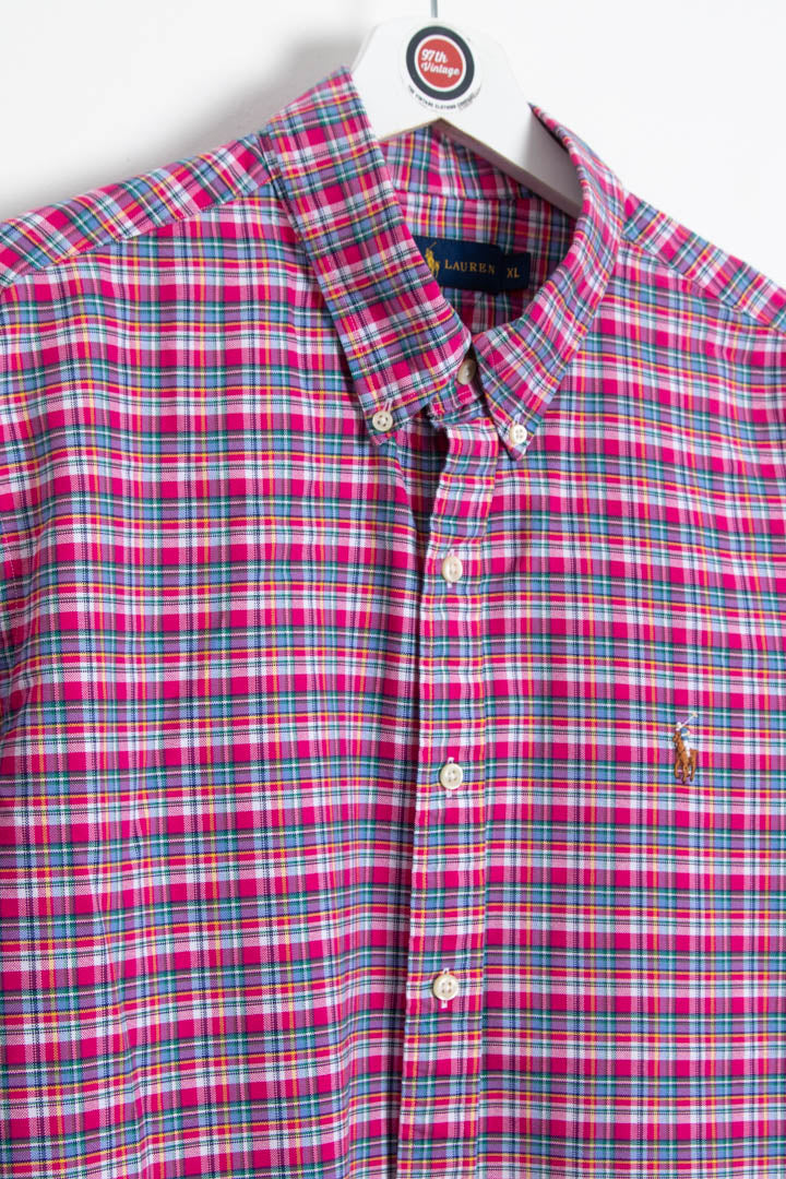 Image of Polo Ralph Lauren Long Sleeve Checkered Shirt (XL)