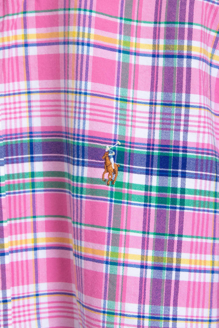 Image of Polo Ralph Lauren Long Sleeve Checkered Shirt (XL)