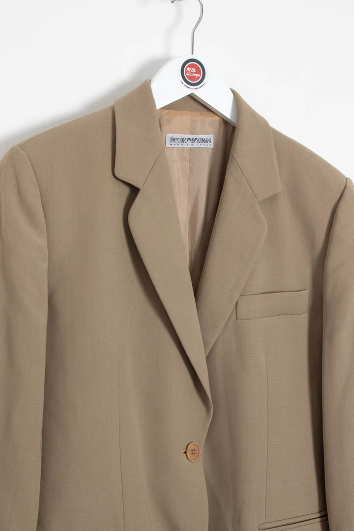 Image of Emporio Armani Single Button Blazer Jacket (S)