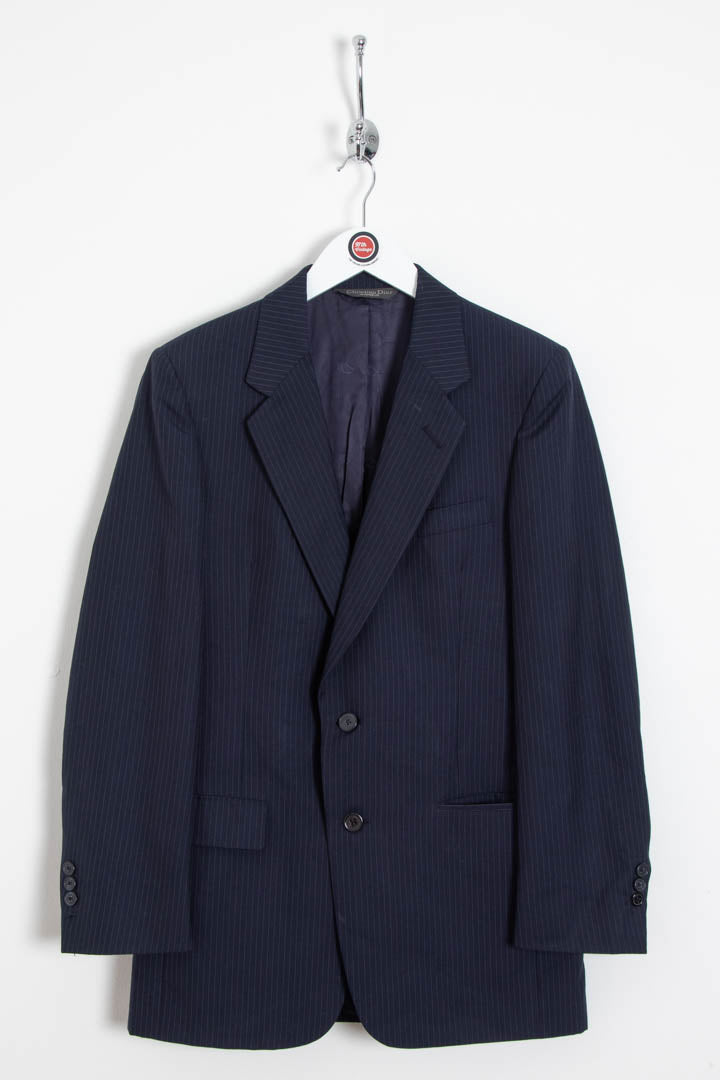 Image of Christian Dior Pinstripe Blazer Jacket (S)