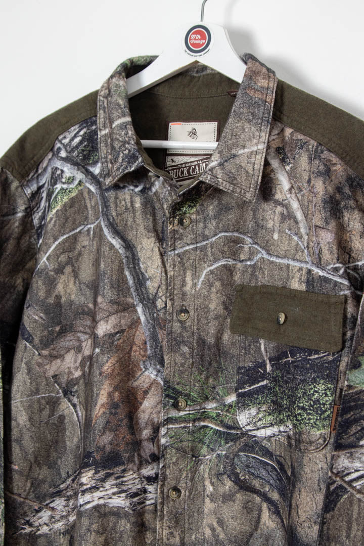 Image of Realtree Camo Long Sleeve Overshirt (XL)