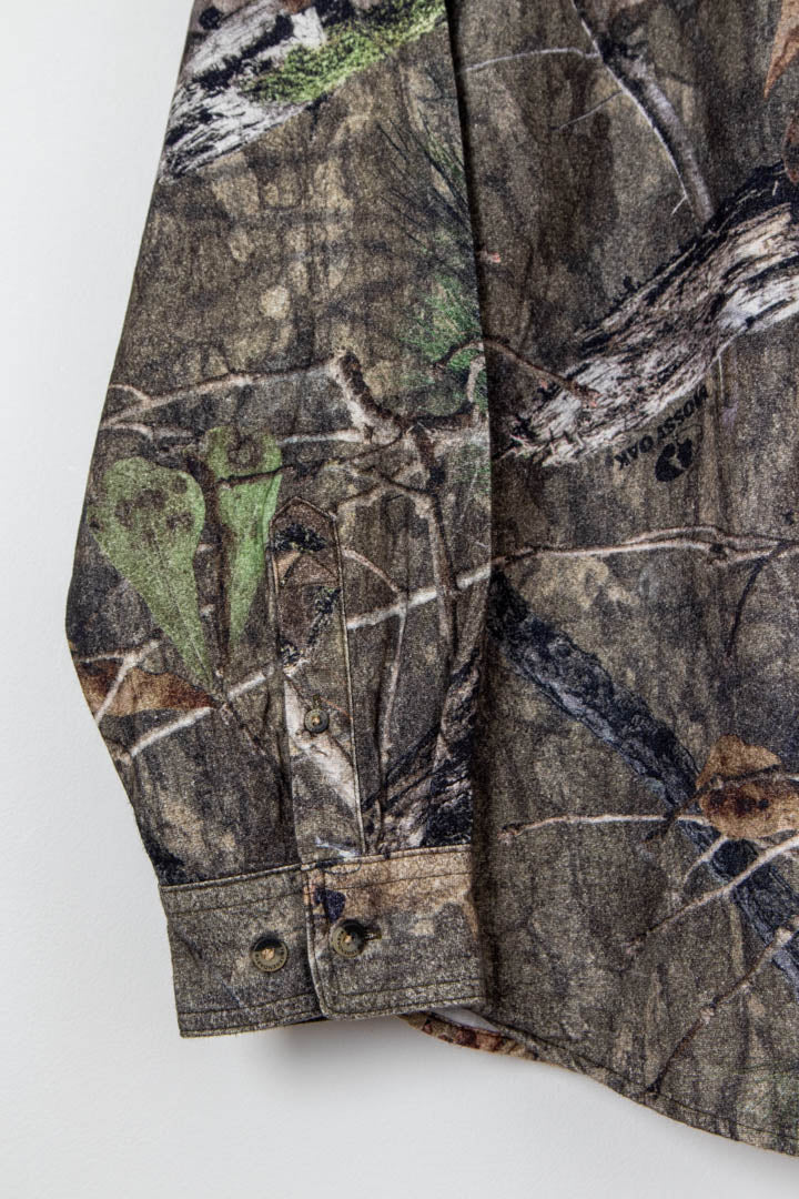 Image of Realtree Camo Long Sleeve Overshirt (XL)