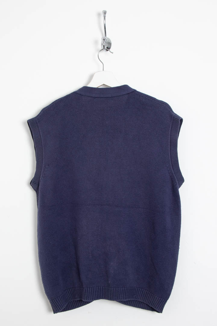 Image of Burberry Button Up Sweater Vest (L)