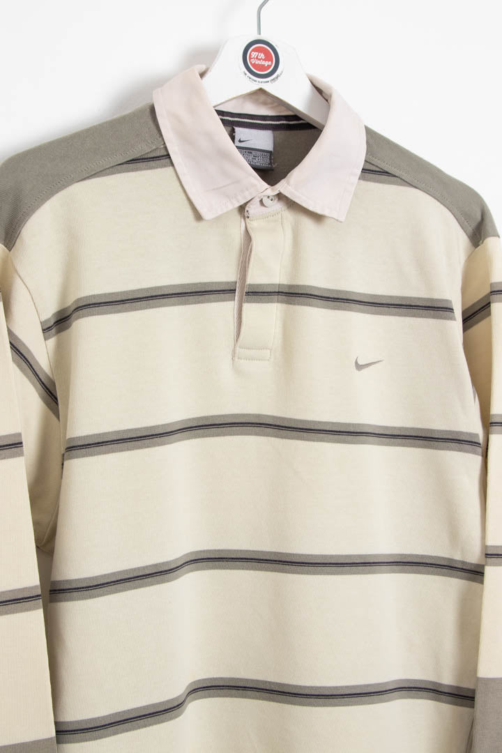 vintage nike polo long sleeve