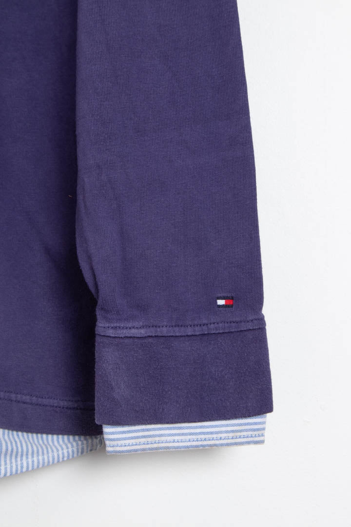 Image of Tommy Hilfiger Long Sleeve Rugby Polo Shirt (M)