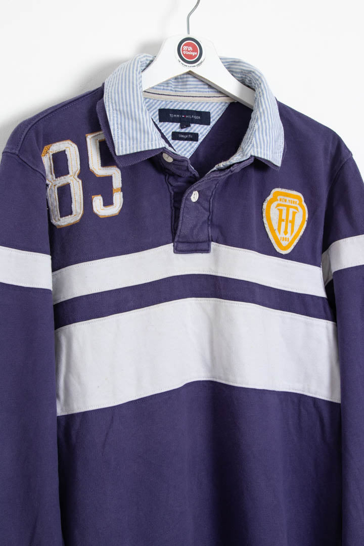 Image of Tommy Hilfiger Long Sleeve Rugby Polo Shirt (M)