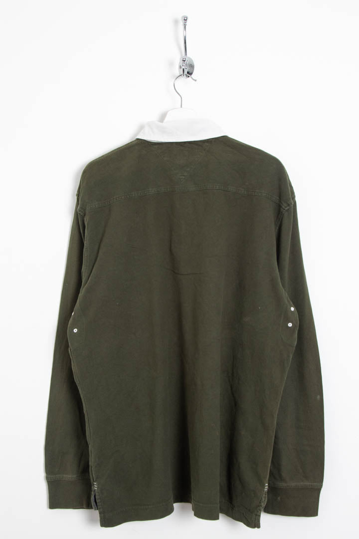 Image of Tommy Hilfiger Long Sleeve Rugby Polo Shirt (XL)