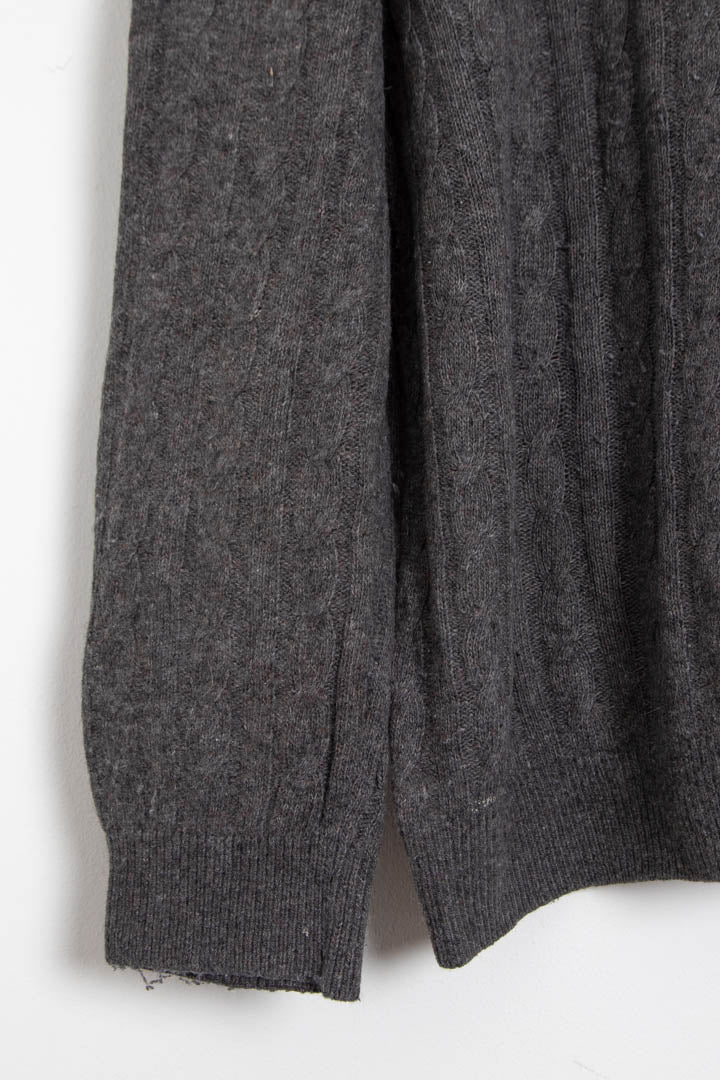 Image of Barbour Crew Neck Cable Knit Jumper (XL)