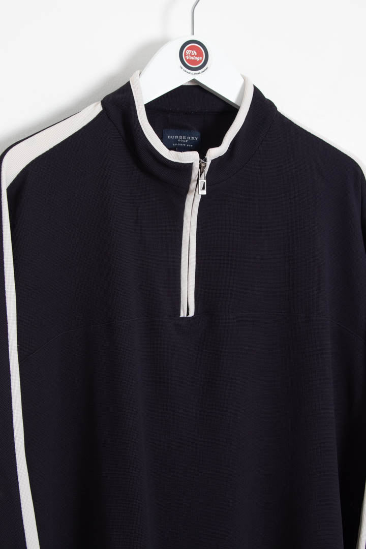 Image of Burberry Golf 1/4 Zip Jumper (M)