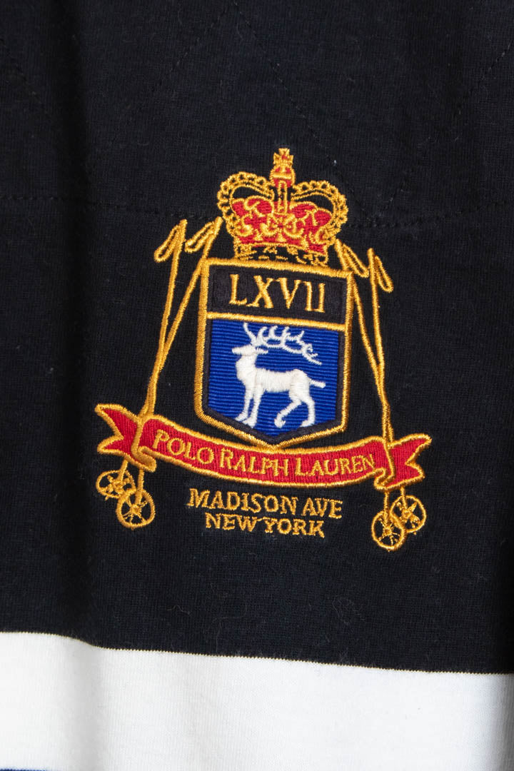 Image of Polo Ralph Lauren Madison Ave NY Long Sleeve Rugby Polo Shirt (S)