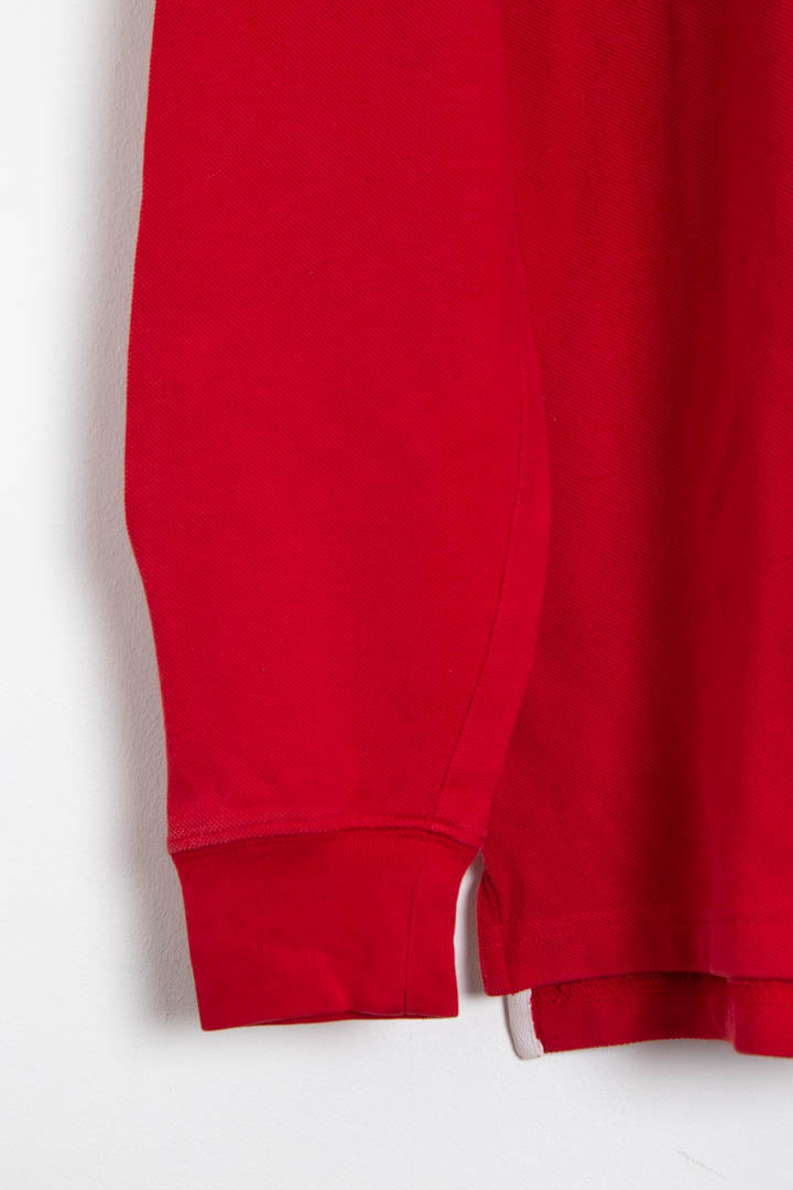 Image of Tommy Hilfiger Long Sleeve Polo Shirt (L)