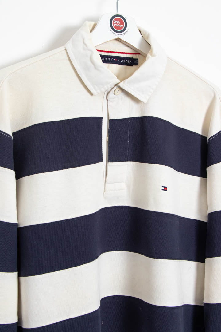 Image of Tommy Hilfiger Long Sleeve Polo Shirt (M)
