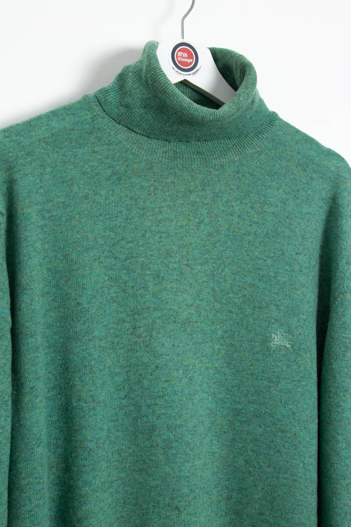 Image of Women's Burberry Roll Neck Jumper (XL)