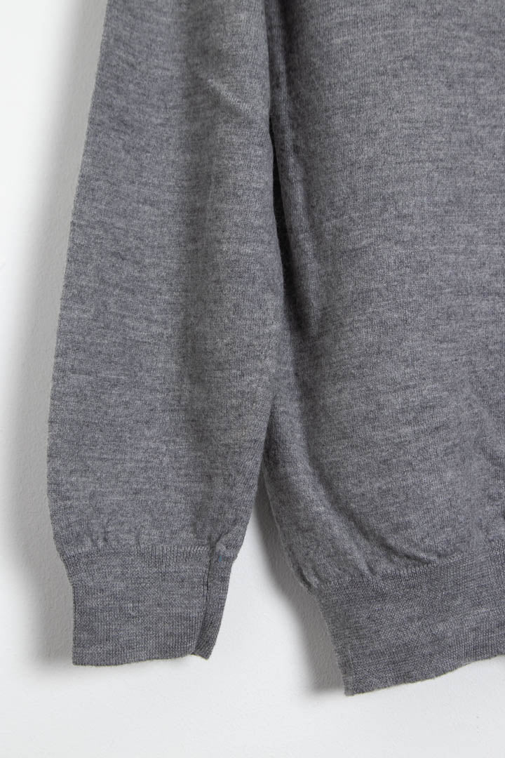 Image of Burberry Crew Neck Wool Jumper (XS)