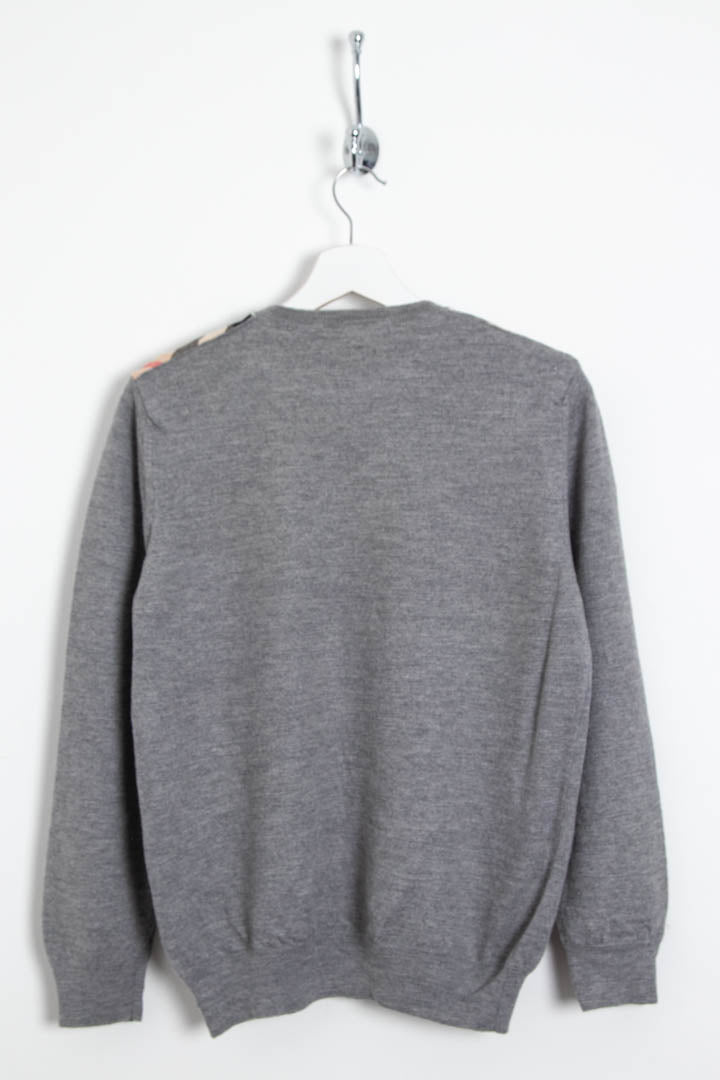 Image of Burberry Crew Neck Wool Jumper (XS)
