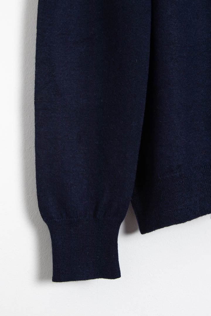 Image of Burberry V Neck Wool Jumper (M)