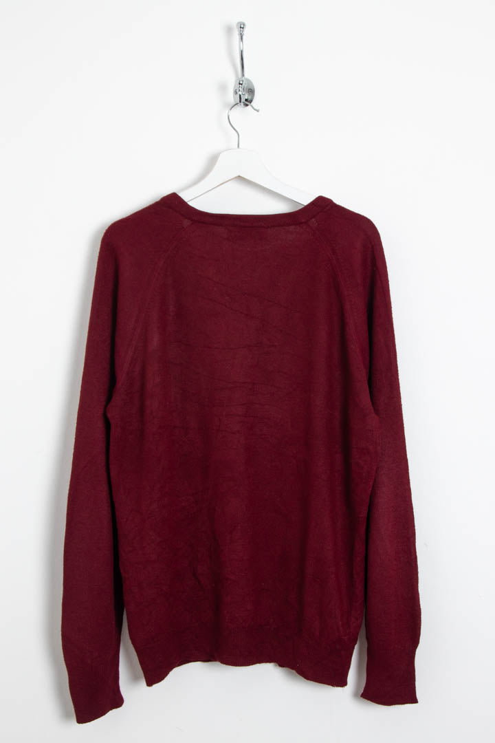 Image of Christian Dior V Neck Knitted Jumper (L)