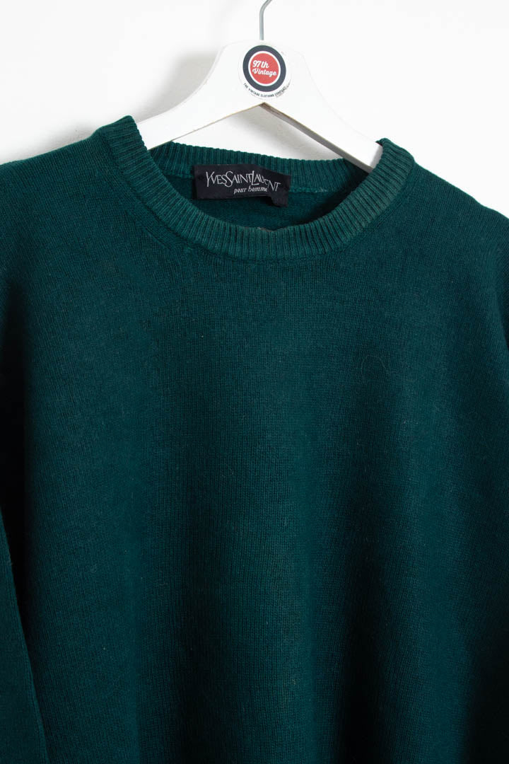 Image of YSL Crew Neck Wool Jumper (L)