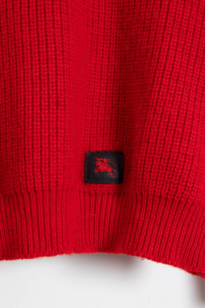 Image of Women's Burberry Wool Crew Neck Jumper (L)
