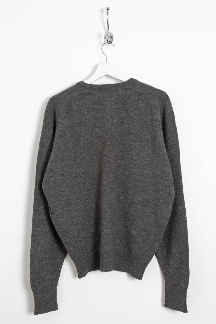 Image of Burberry V Neck Wool Jumper (M)