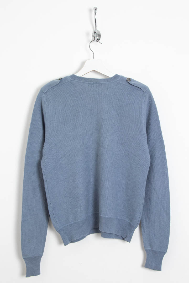 Image of Women's Burberry V Neck Knitted Jumper (S)