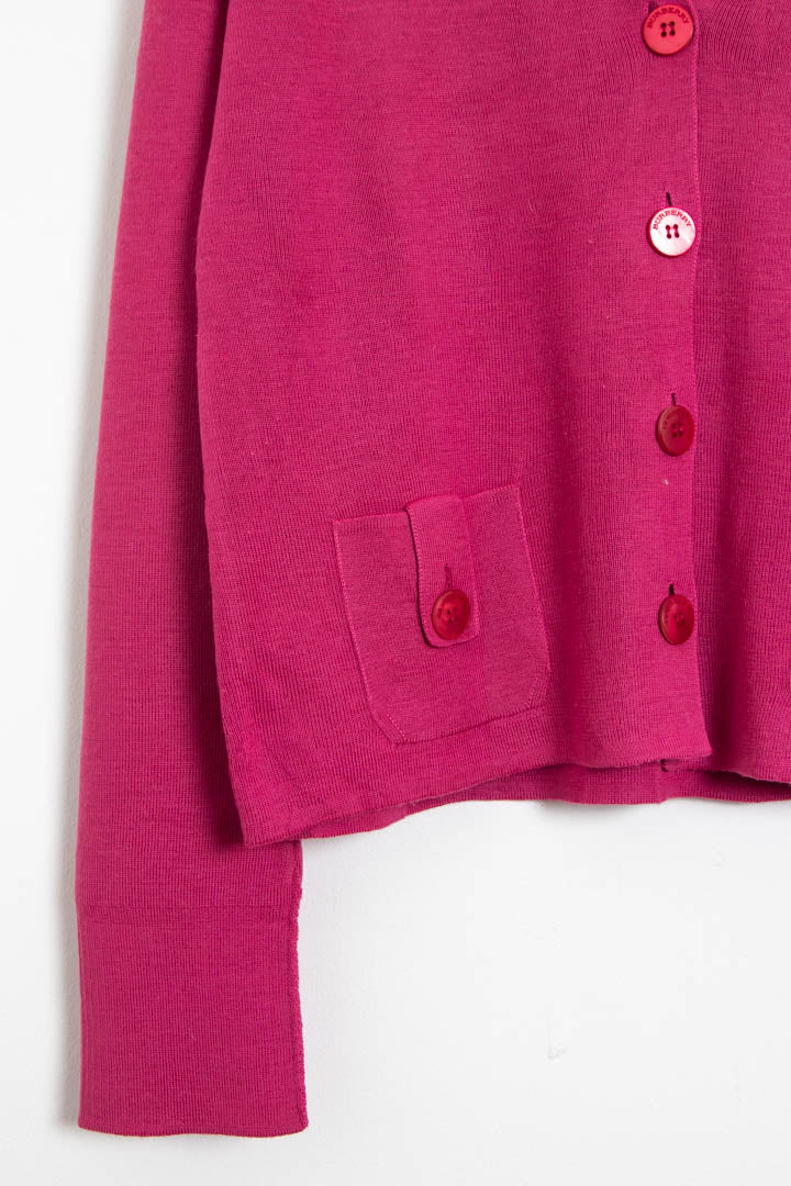 Image of Women's Burberry Button Up Cardigan (S)